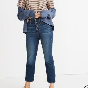 Madewell Perfect Vintage Jean with button fly